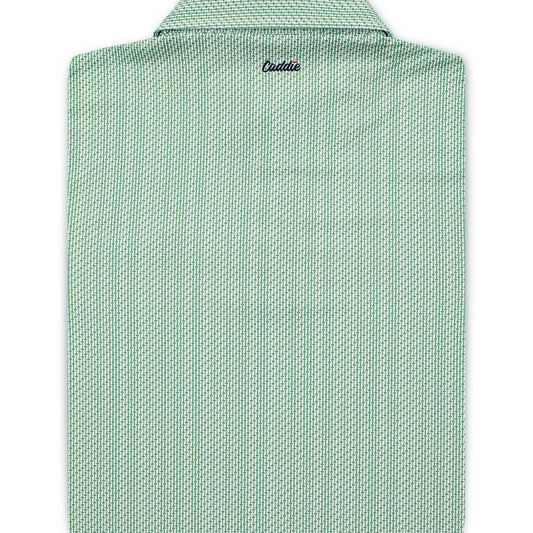 Caddie Green Tee Polo