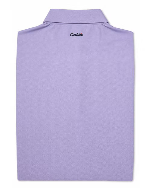 Caddie Wave Polo - Purple