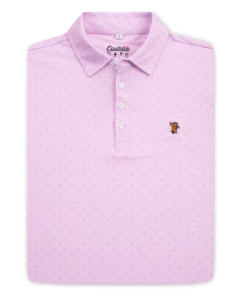 Caddie Pink Lotus Polo