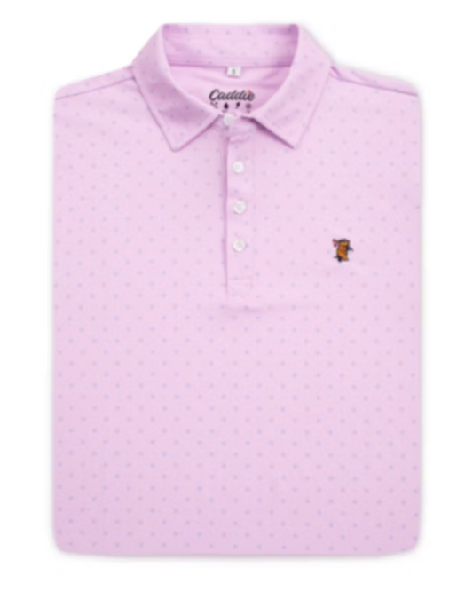 Caddie Pink Lotus Polo