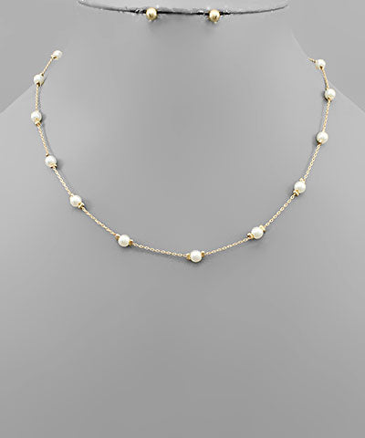 4mm Pearl Necklace