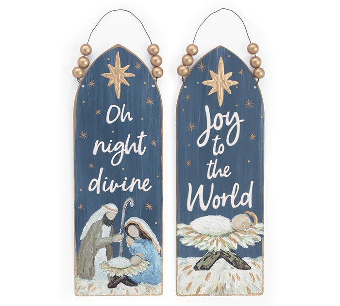 Baby Jesus Tin Wall Hangers