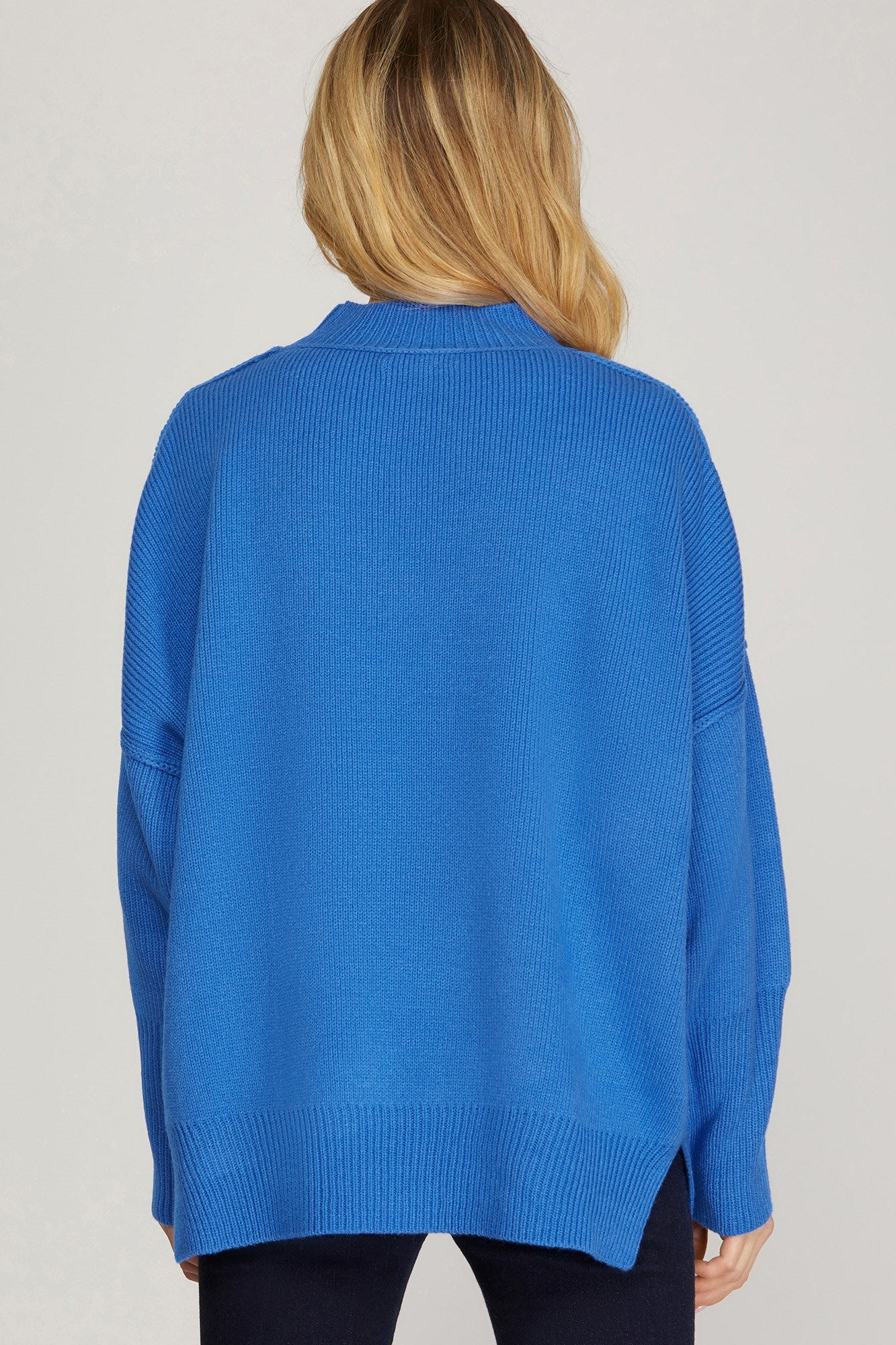 The Gabby Sweater - Blue