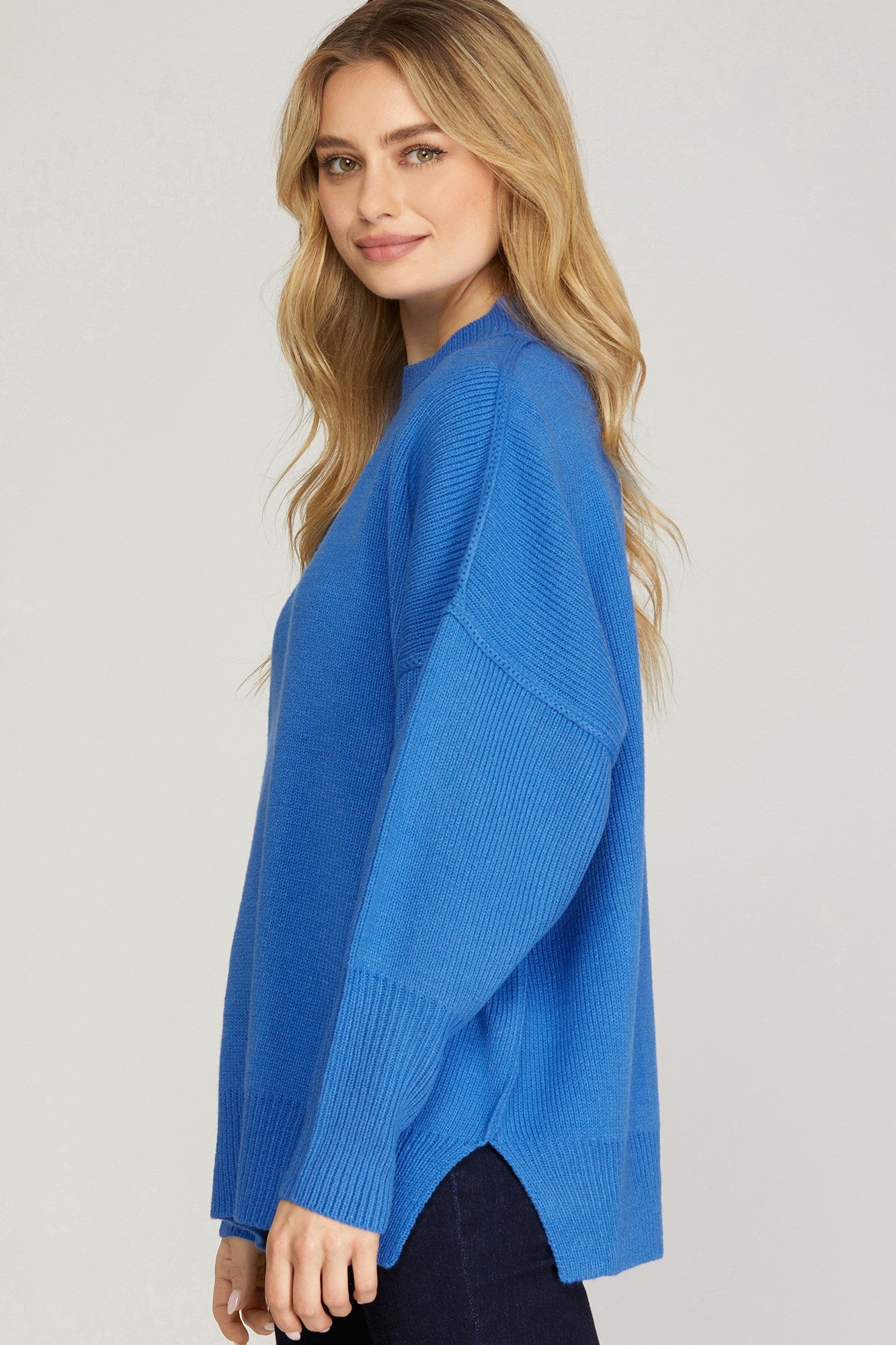 The Gabby Sweater - Blue