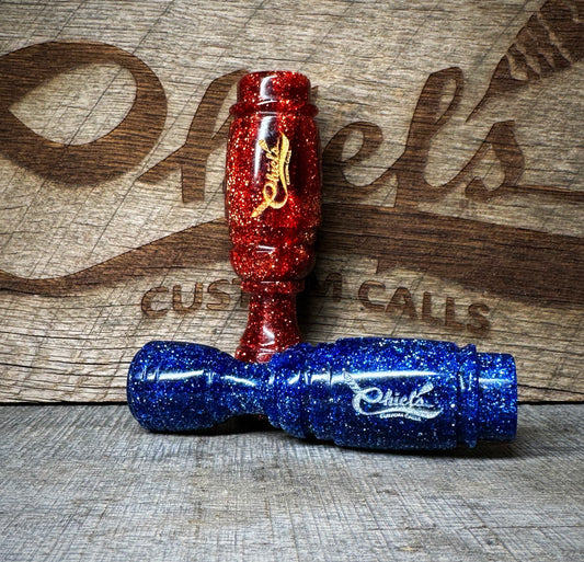 Chief's Bass Boat Acrylic Duck Call