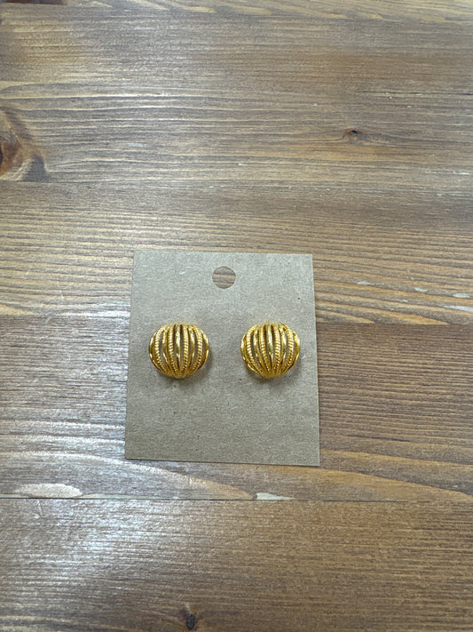 Multi Layered Half Stud Hoops