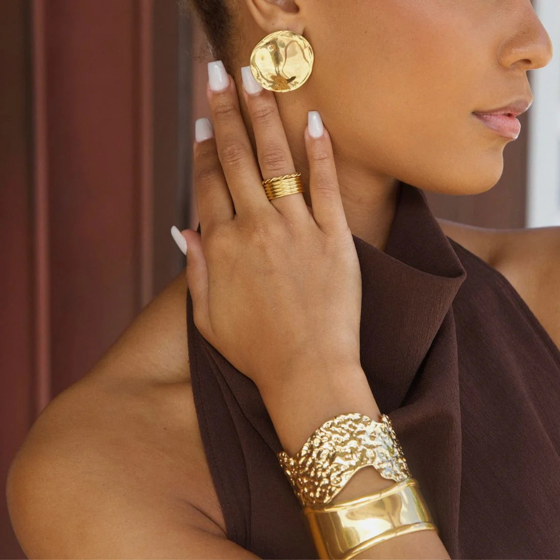 Ellie Vail Aubrey Twist Ring