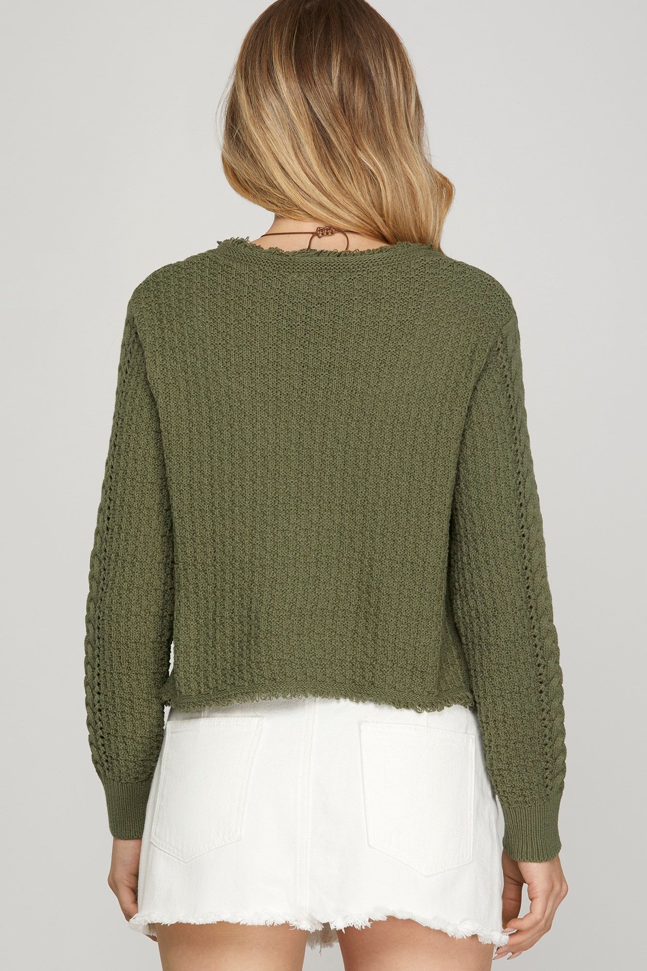 Spice It Up Sweater - Olive