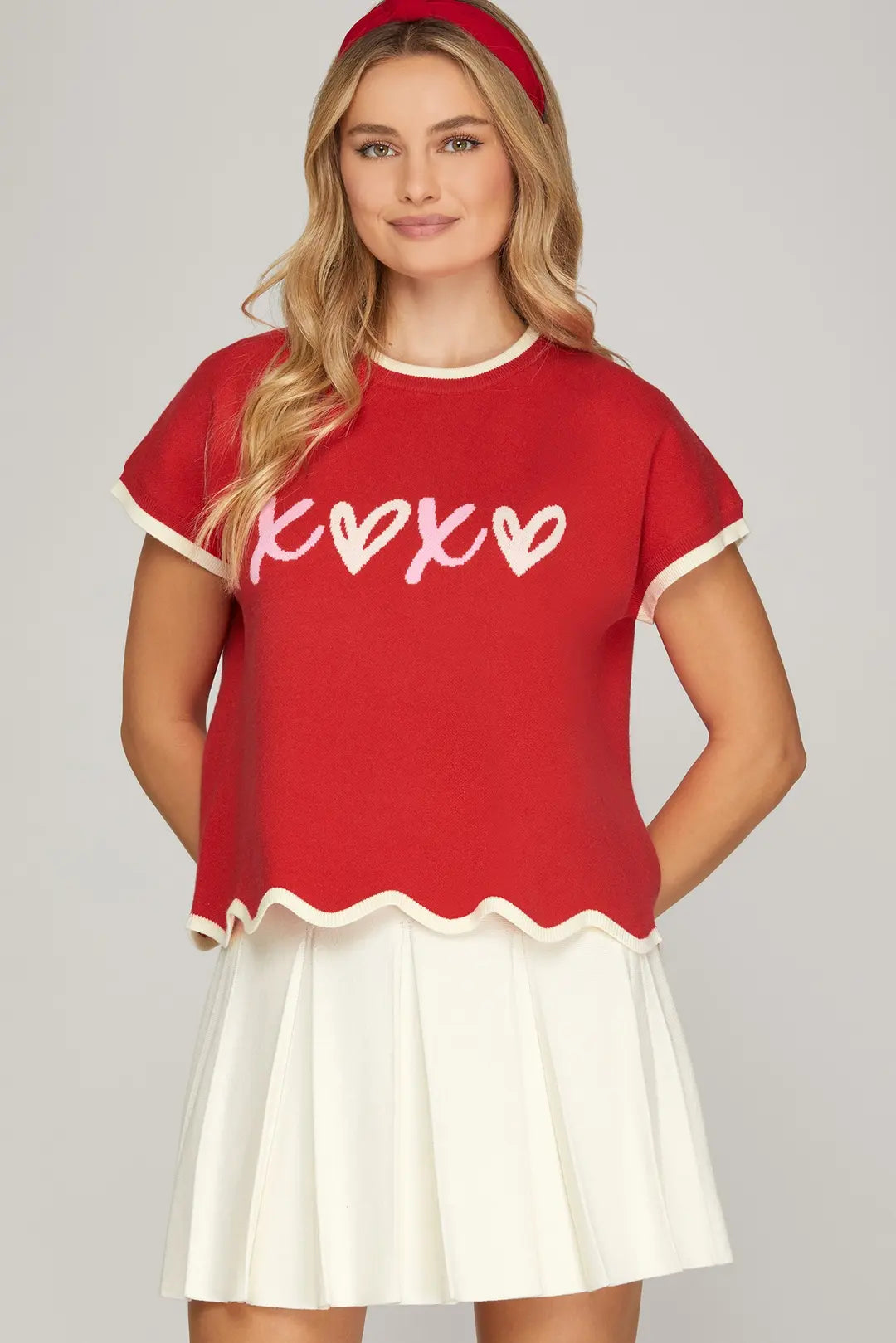 Sweetheart Sweater Top