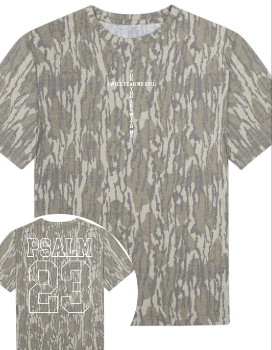 Psalm 23 Mossy Oak Tee