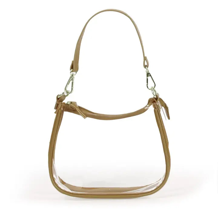 The Clara Clear Purse - Gold