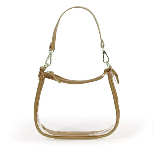 The Clara Clear Purse - Gold