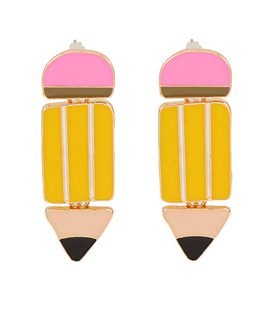 Teacher Pencil Earrings