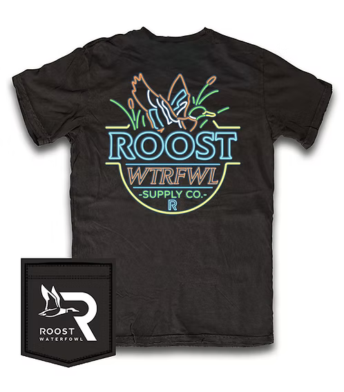 Roost Neon Sign Tee