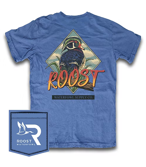 Roost Wood Duck Shield Tee