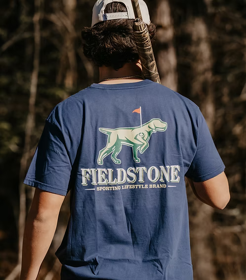 Fieldstone Logo Pin Tee