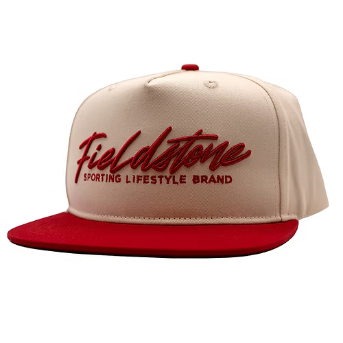 Fieldstone Canvas Red Bill Hat