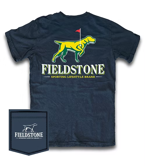 Fieldstone Logo Pin Tee