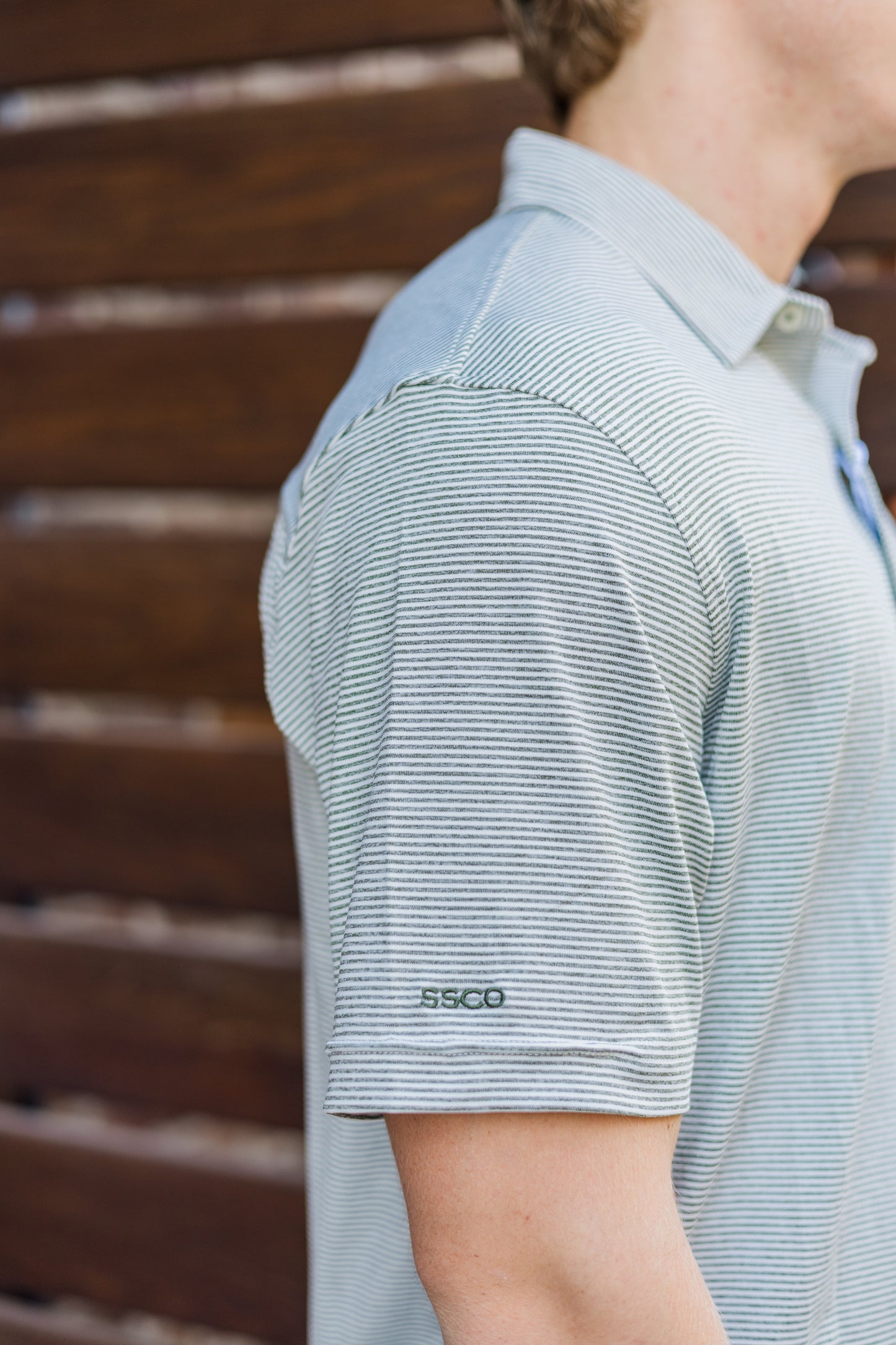 Heather Madison Polo - Dusty Olive