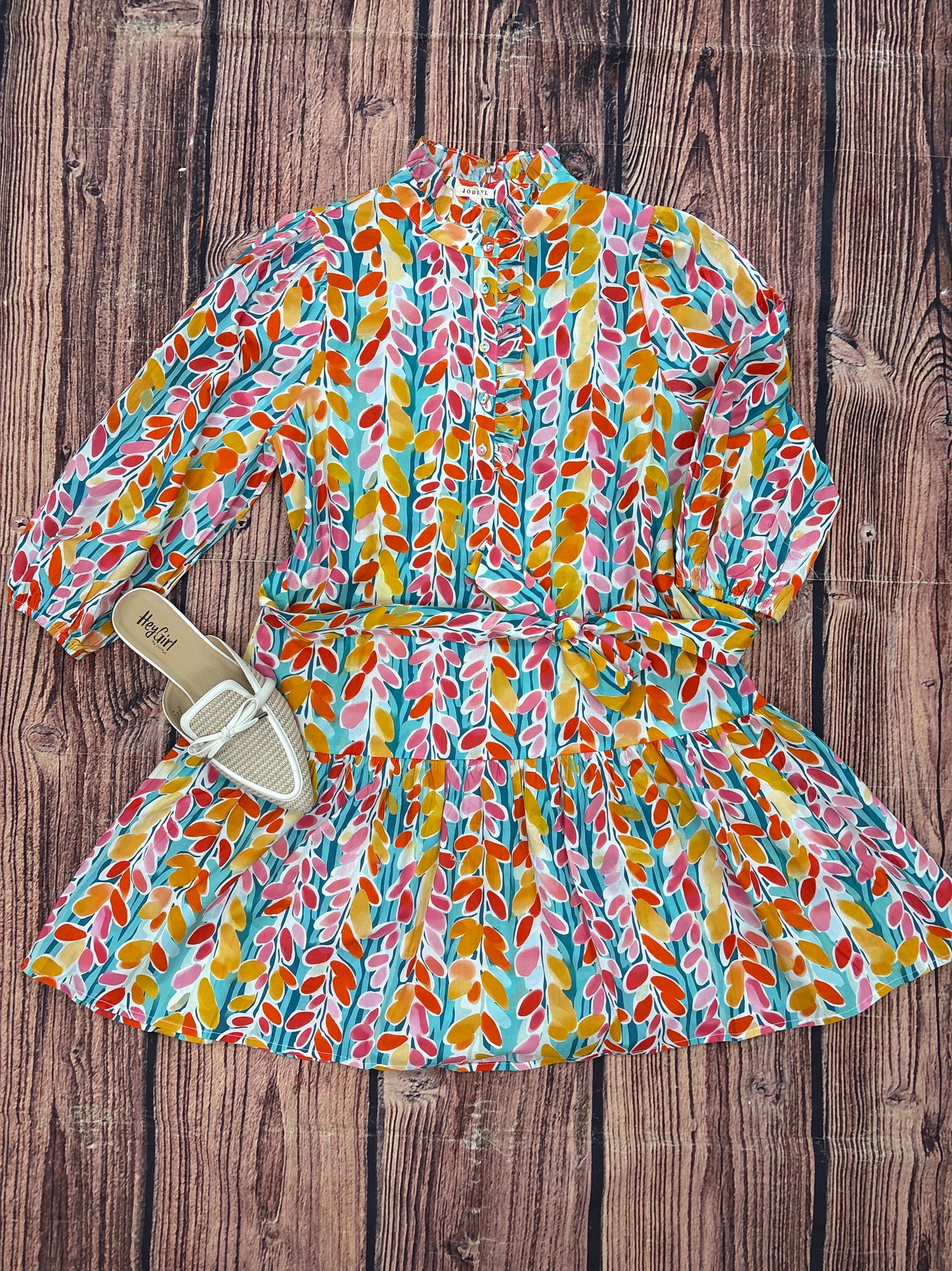 Staying Colorful Mini Dress
