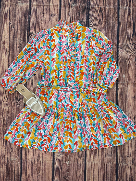 Staying Colorful Mini Dress