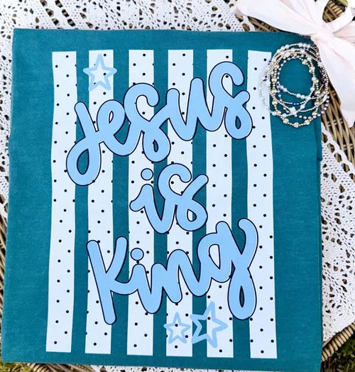 Jesus Is King Tee