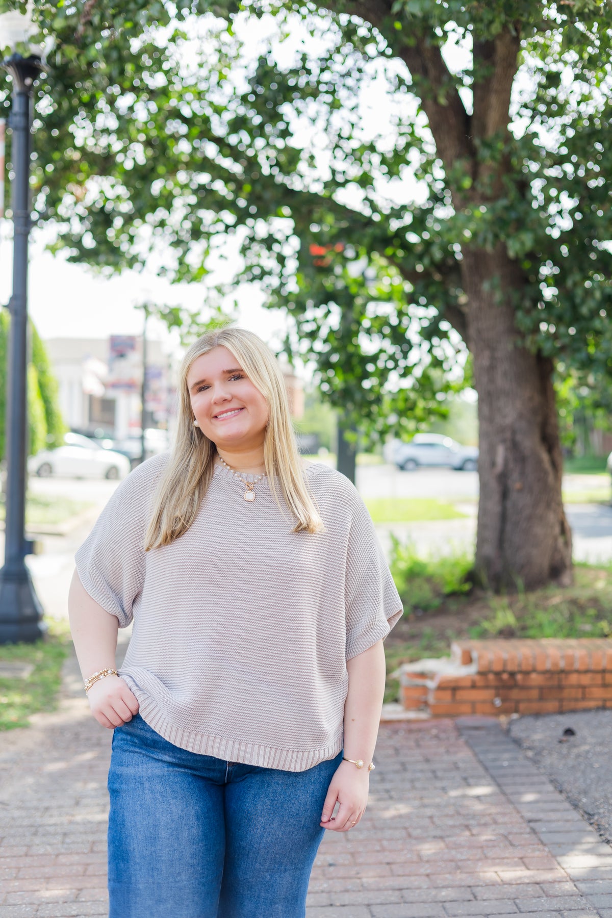 Pastel Getaway Top - Washed Mocha