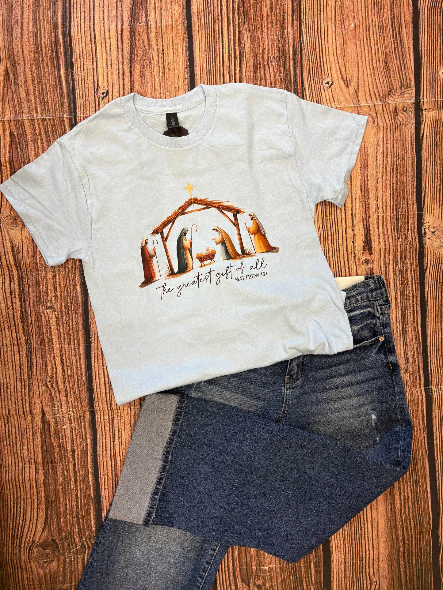 Peyton River Christmas Tee - Greatest Gift