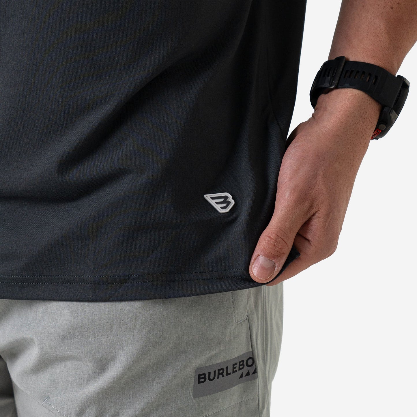 Burlebo Go to Tee - Gun Metal Grey