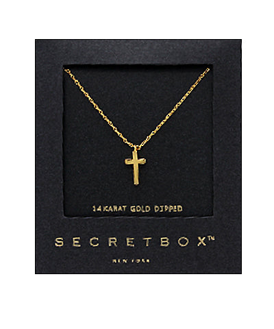 Secret Box Cross Necklace
