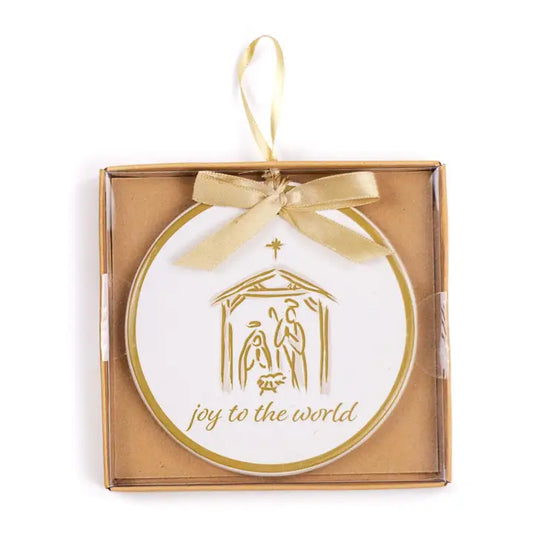 The Royal Standard Joy to the World Ornament
