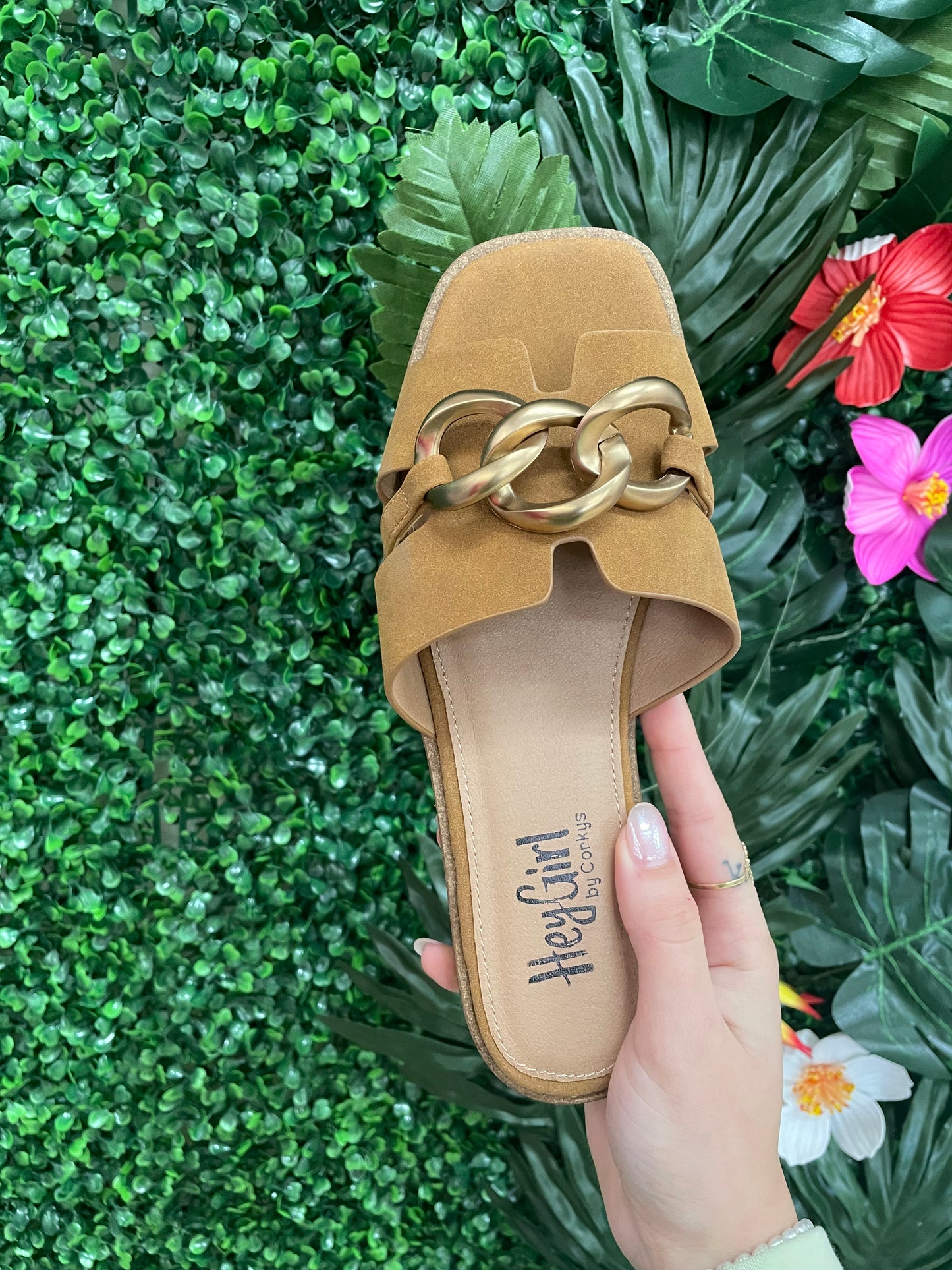 Corkys Off the Chain Sandals - Cognac