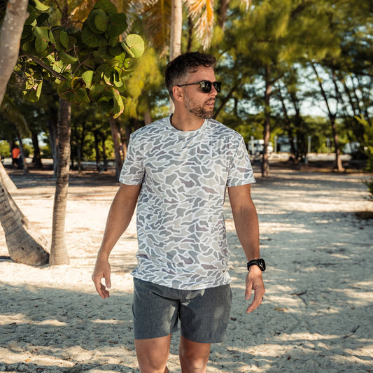 Burlebo Go to Tee - White Camo