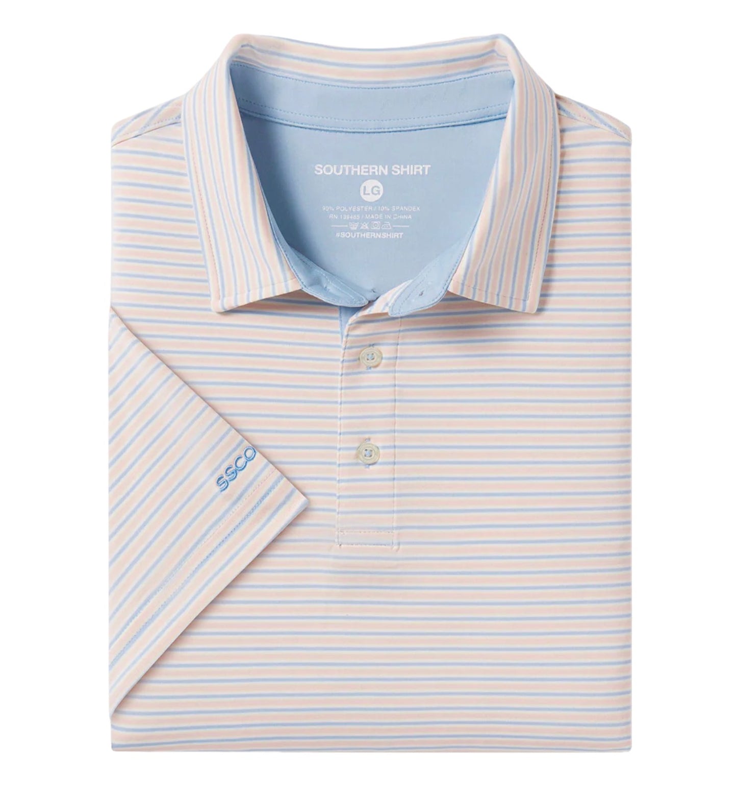 Scoreboard Stripe Polo - Cabana