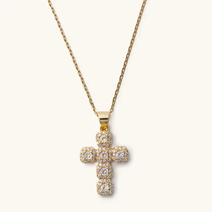 Nikki Smith Diamond Cross Necklace