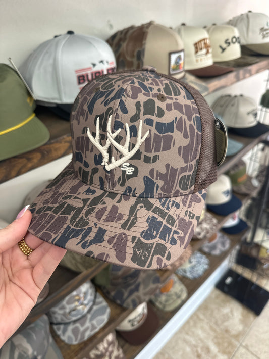 Speckle Bellies Rack Stone Creek 6 Panel Hat