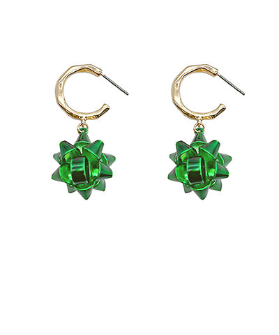 Christmas Bow Huggies