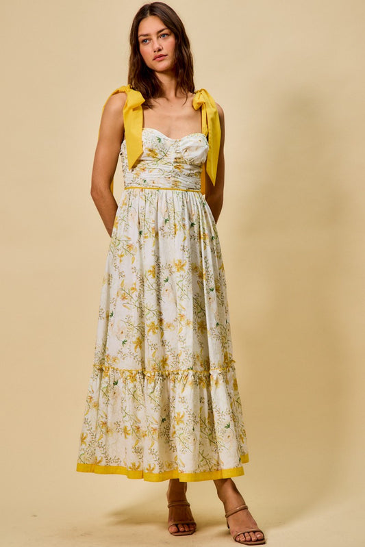 Sunnier Days Ahead Midi Dress