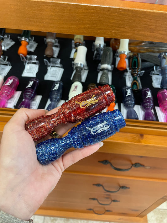 Chief's Bass Boat Acrylic Duck Call