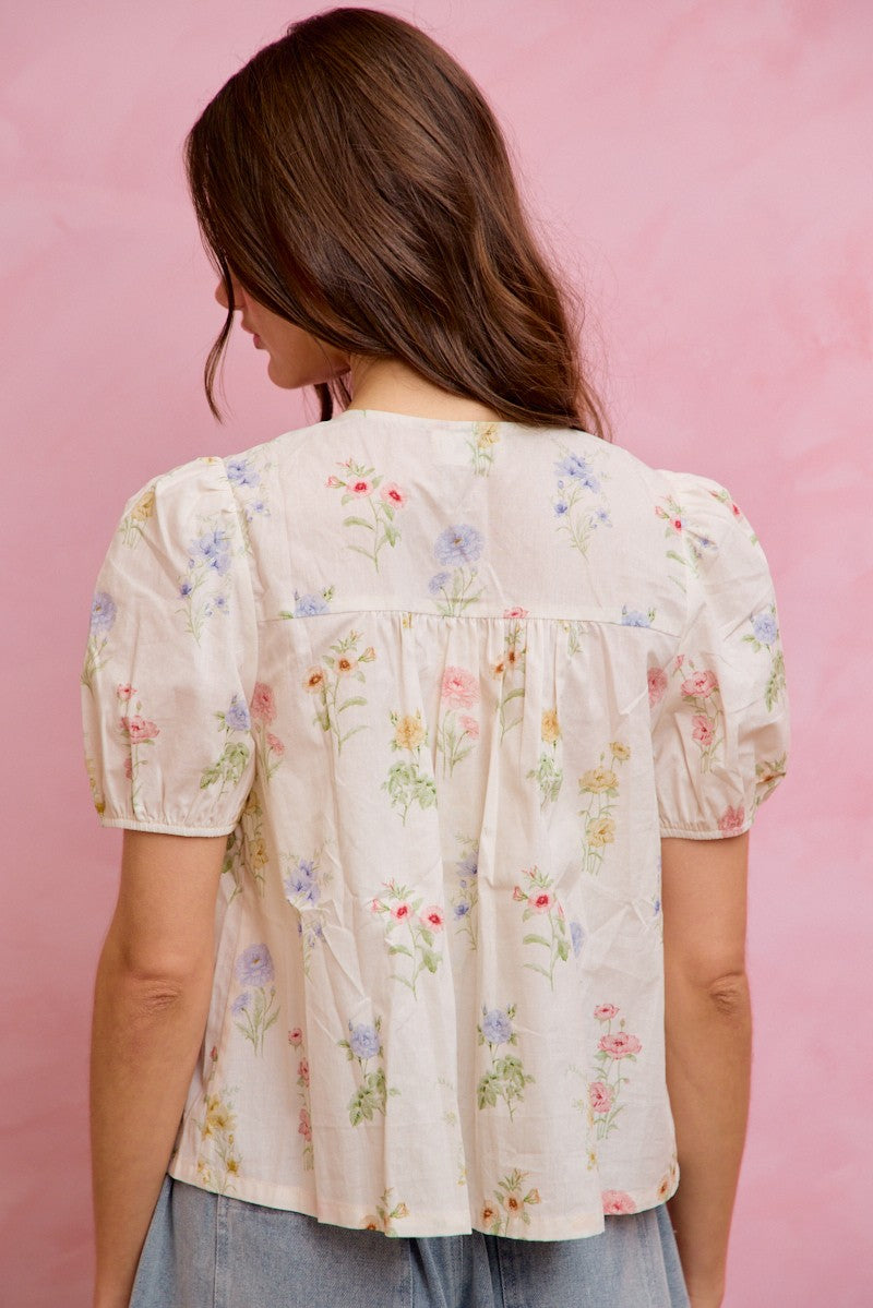 The Flower Petals Top