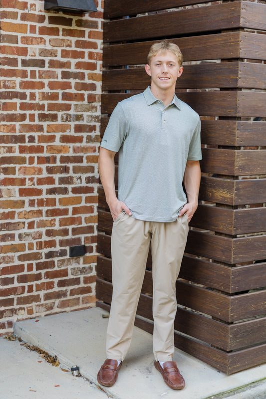 Burlebo Performance Pants - Cobblestone Khaki