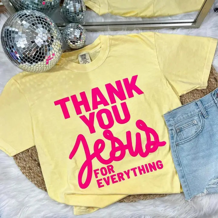 Thank You Jesus Tee