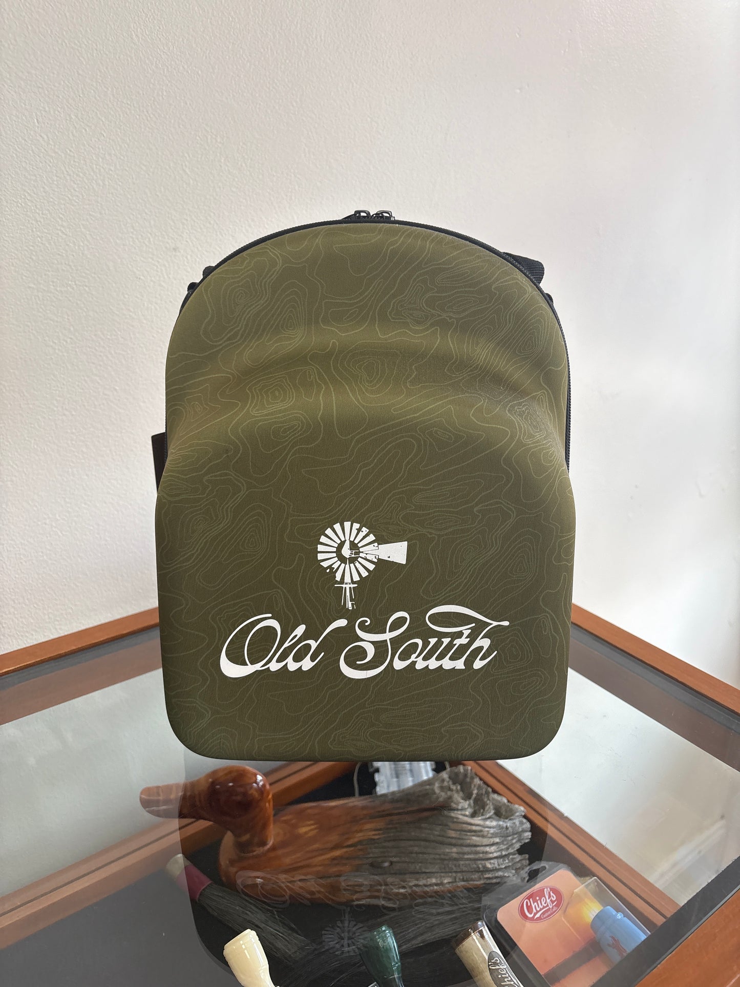 6 Hat Travel Case - Topographic