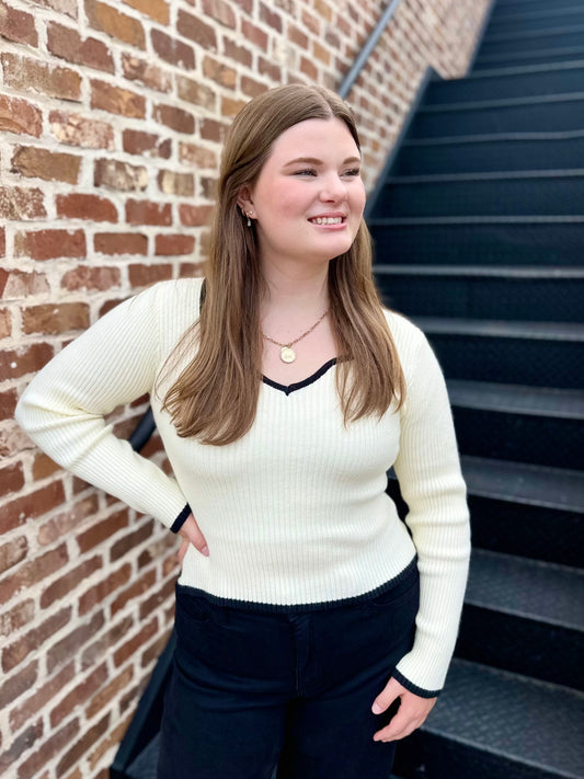 Sunday Funday Sweater Top