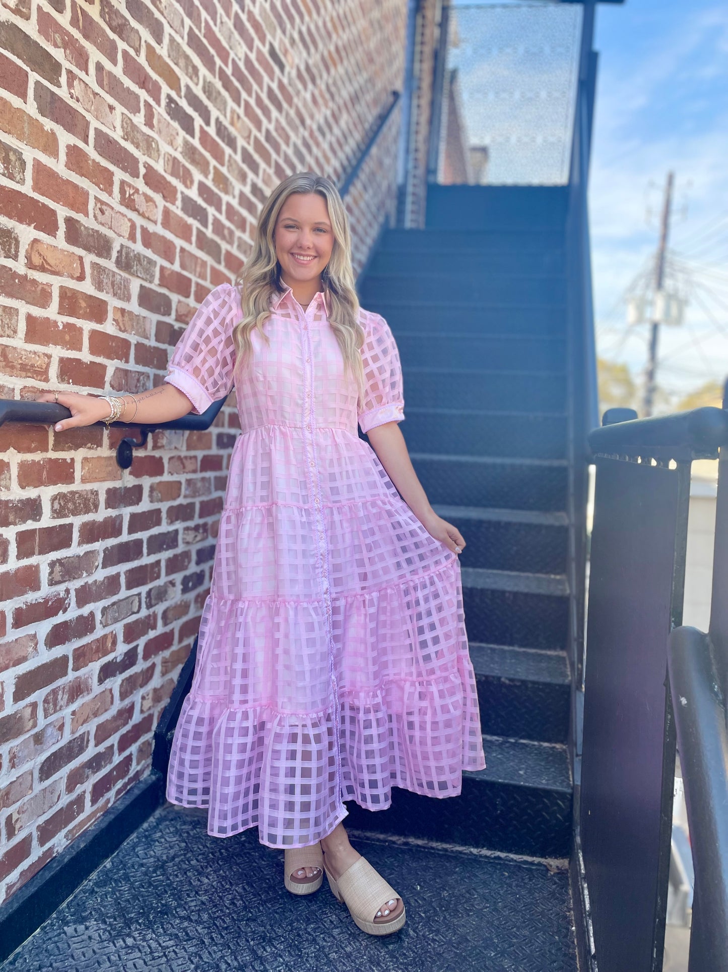 Falling in Love Midi Dress