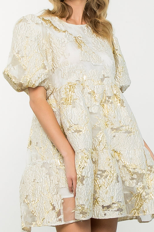 Popping Bottles Mini Dress