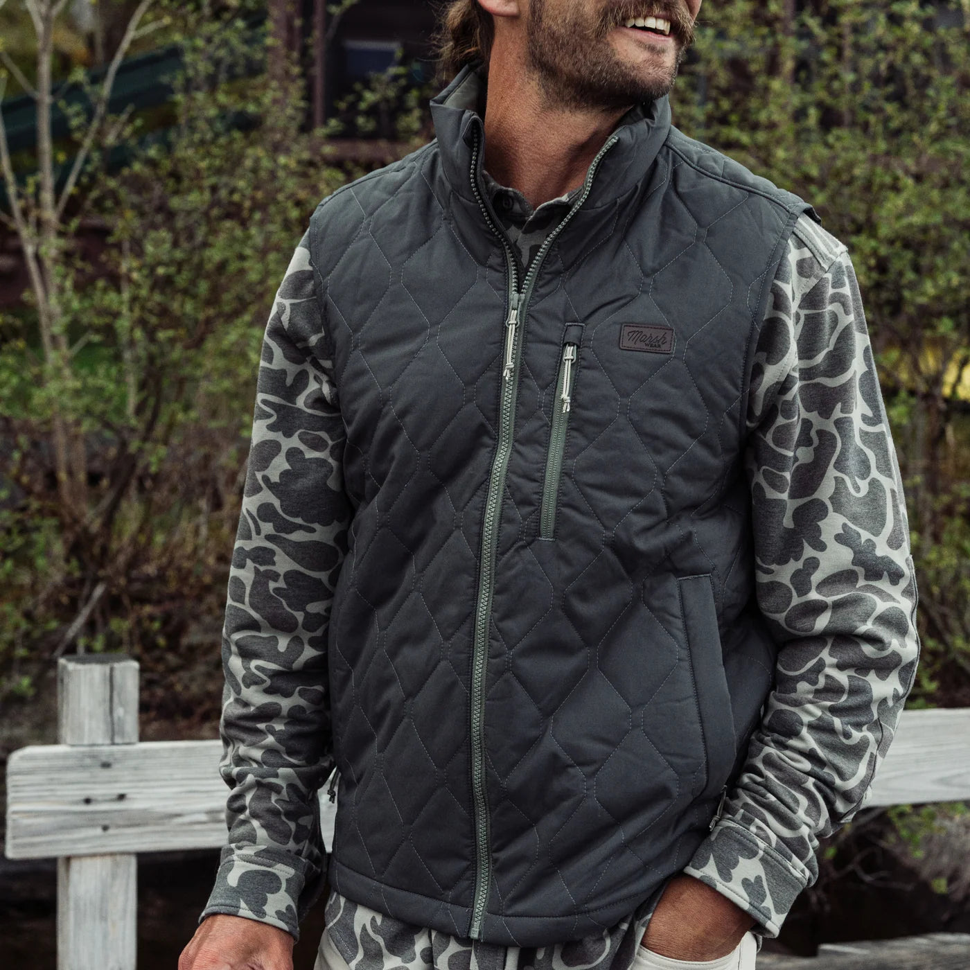 Marsh Wear Barnwell Puff Vest - Ash
