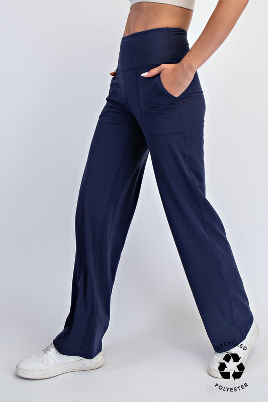 Running Errands Yoga Pants - Navy
