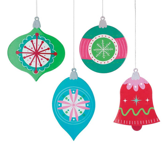 Colorful Retro Ornaments
