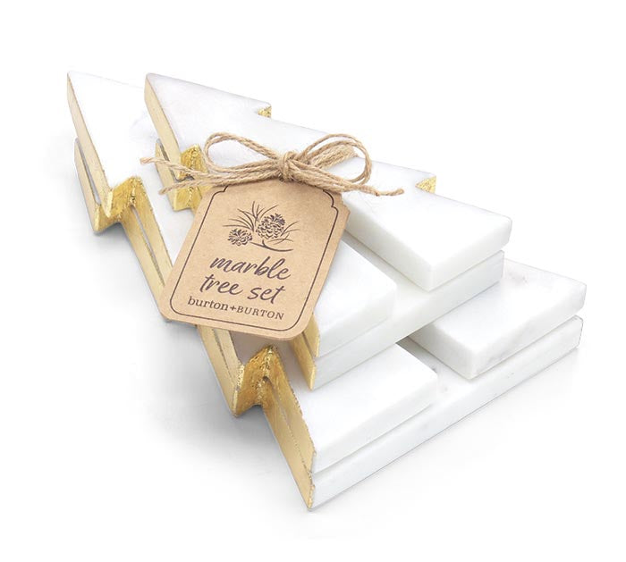 Interlocking Marble Tree Set